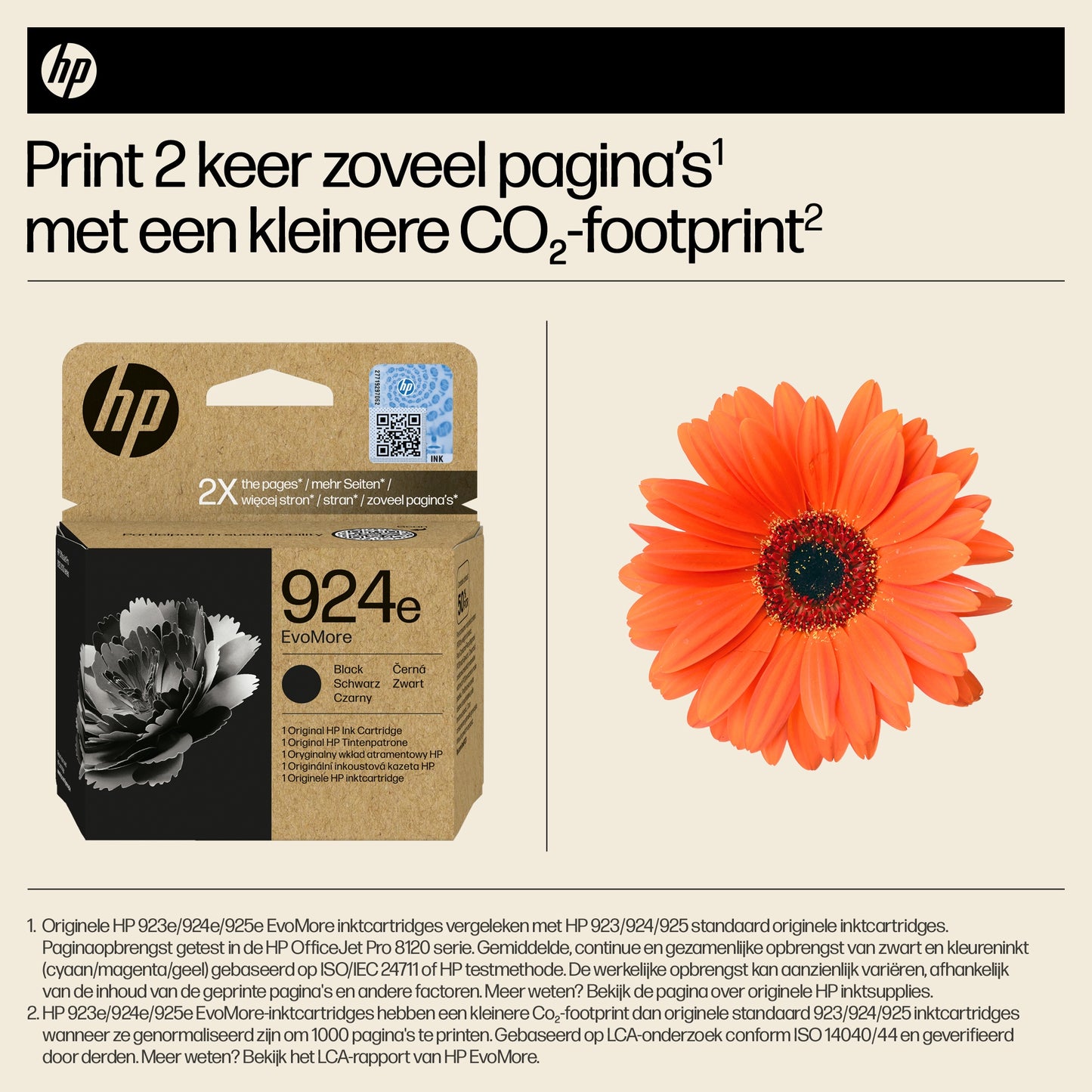 HP 924e EvoMore Cartridge Black