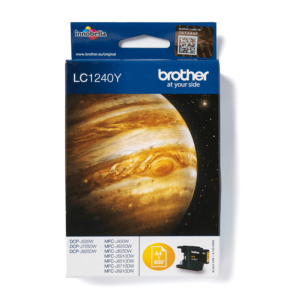 Brother LC1240Y inktcartridge geel