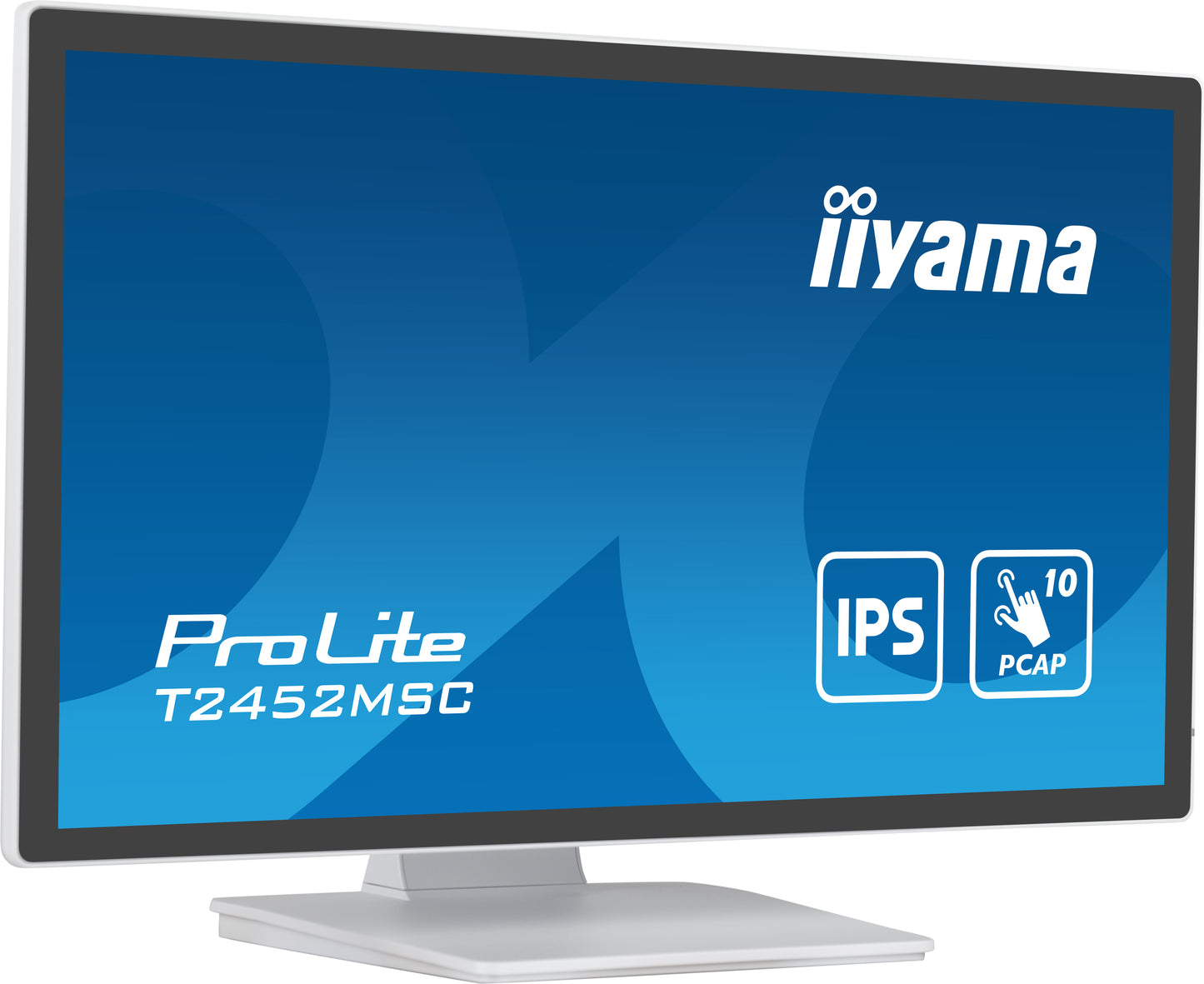 IIYAMA PROLITE T2452MSC-W123.8 multi-touch monitor met edge-to-edge glas en anti-vingerafdruk coating