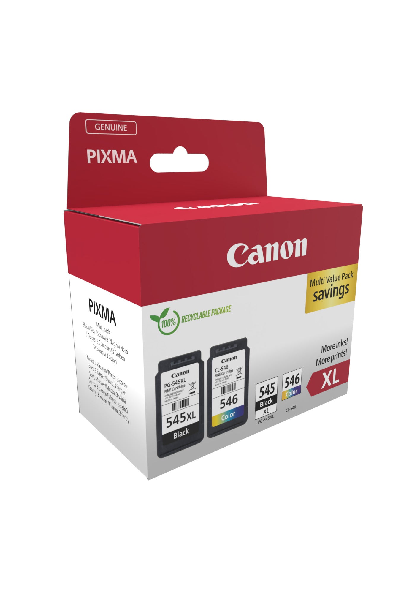 CANON PG-545XL/CL-546XL PHOTO VALUE