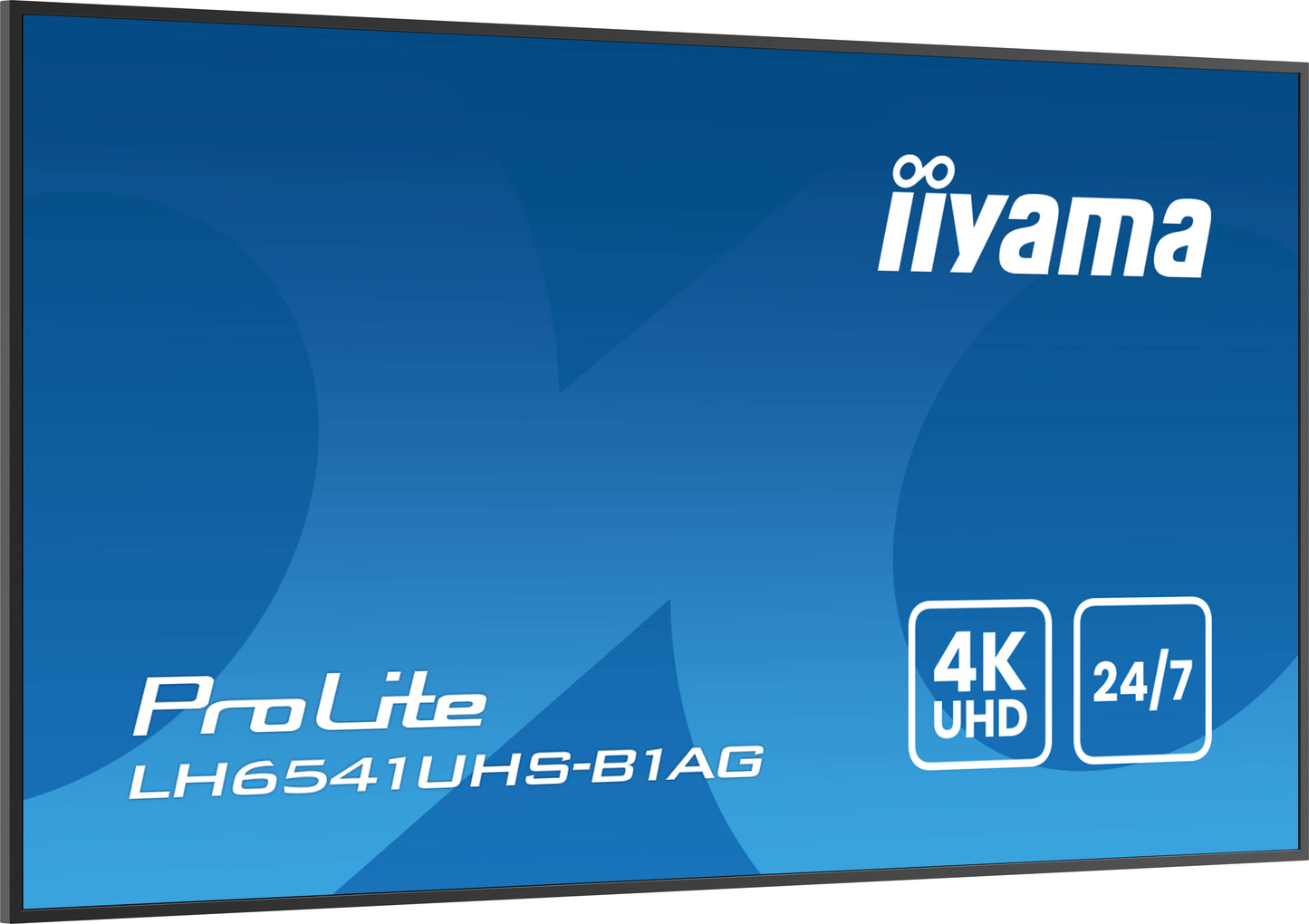 IIYAMA 65WIDE LCD, 3840 x 2160, 4K UHD VA panel, LED Bl.,Speakers, Multiple In-/Outputs (HDMI(3x) and more), 500 cd/m², 5000:1 Static Contr
