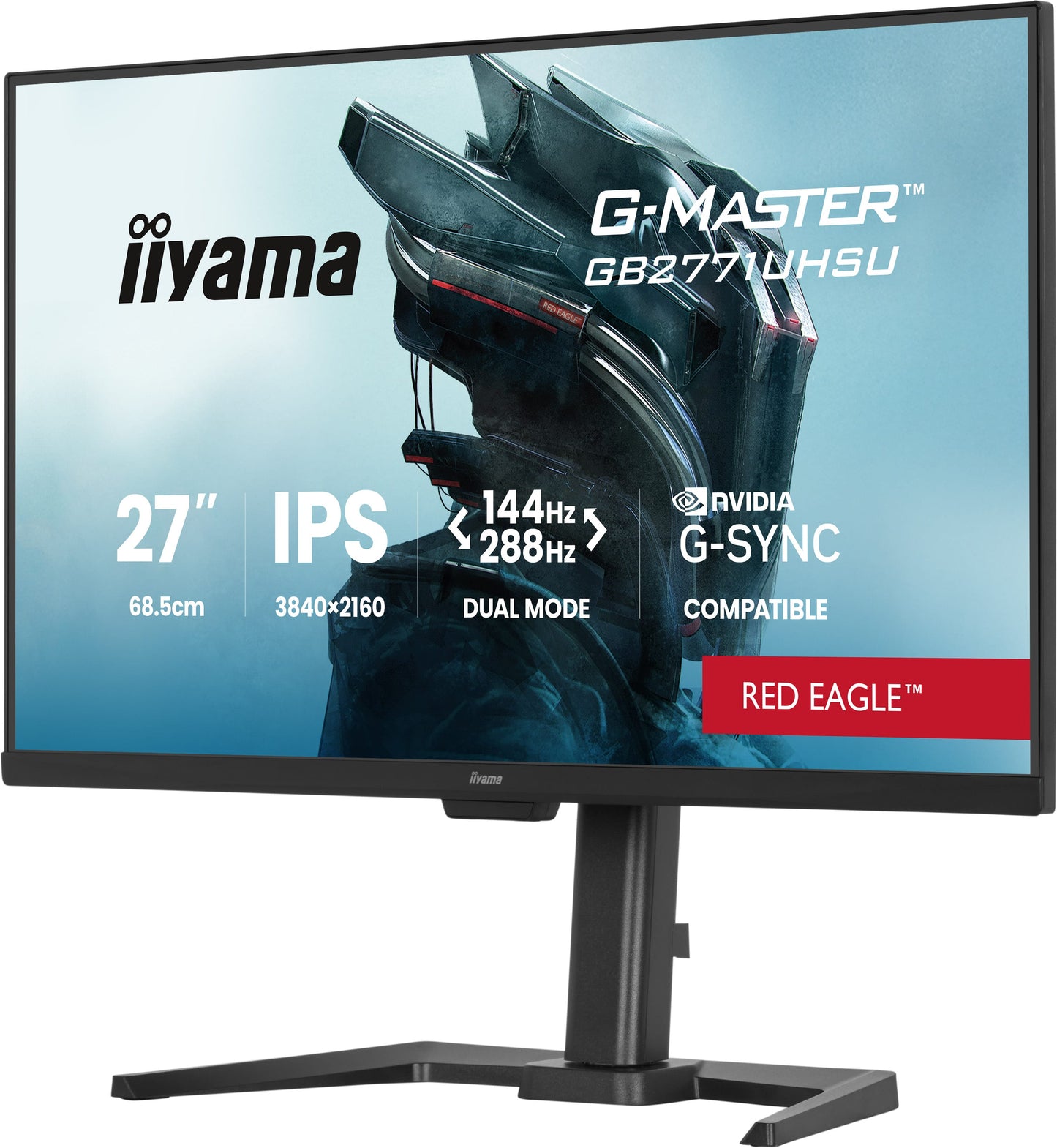 Iiyama 27W LCD 4K UHD Business/Gaming IPS 144 Hz