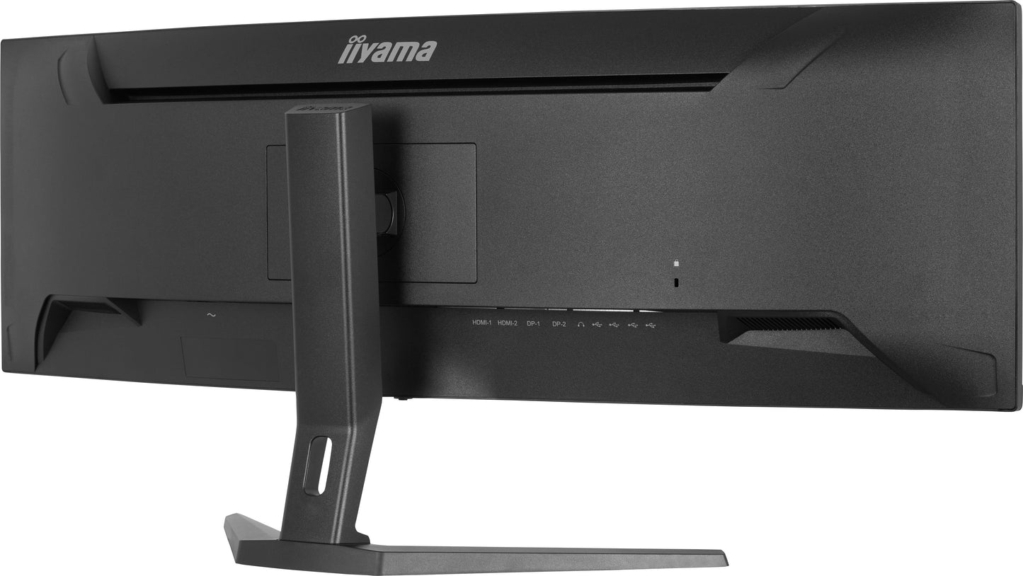 IIYAMA XCB4594DQSU-B1 44.5inch UW Curved VA DQHD 5120x1440 450cd/m2 2ms 2xDP 2xHDMI 2xUSB 3.2 2xUSB Type-C Speakers 13cm Adj. Stand