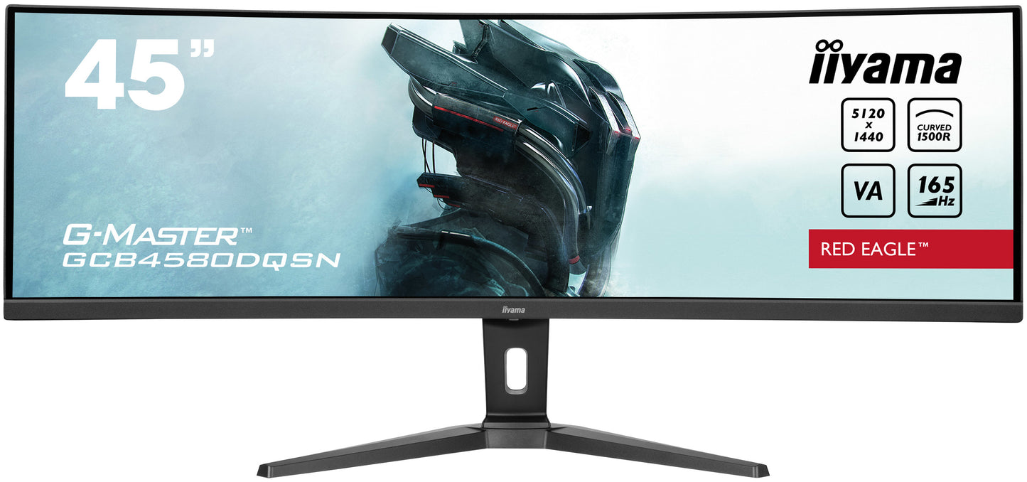 45 inch W LCD DQHD Curved Business/Gaming VA 165 Hz KVM