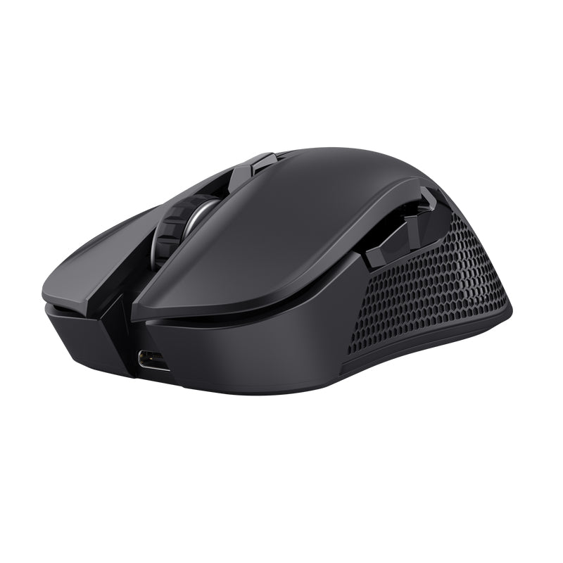 Trust GXT923 YBAR WIRELESS MOUSE Zwart