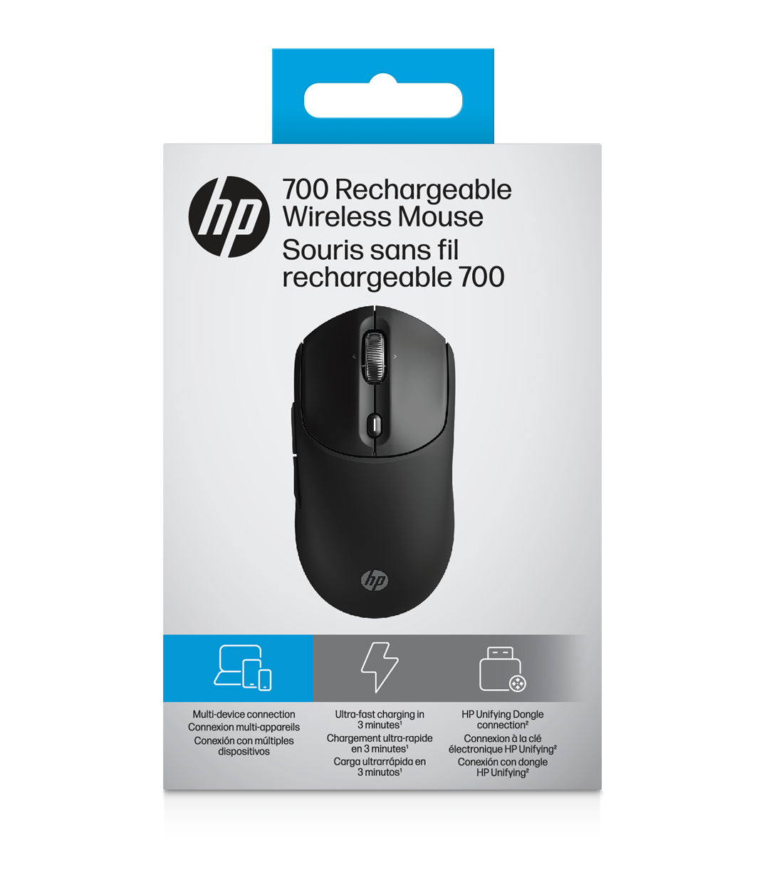 HP 700 Rechargeable Wireless Mouse AZ7B0AA#ABB