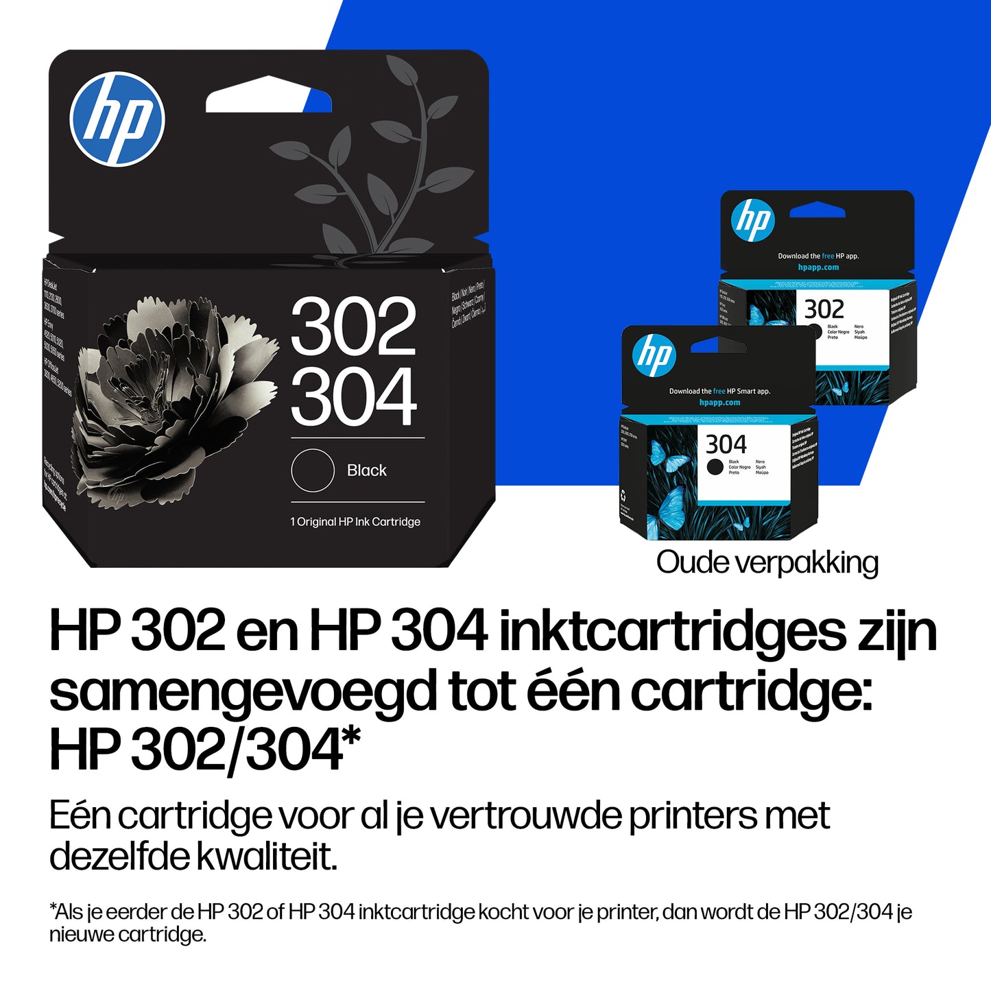 HP 302/304 Tri-color Original Ink Cartridge