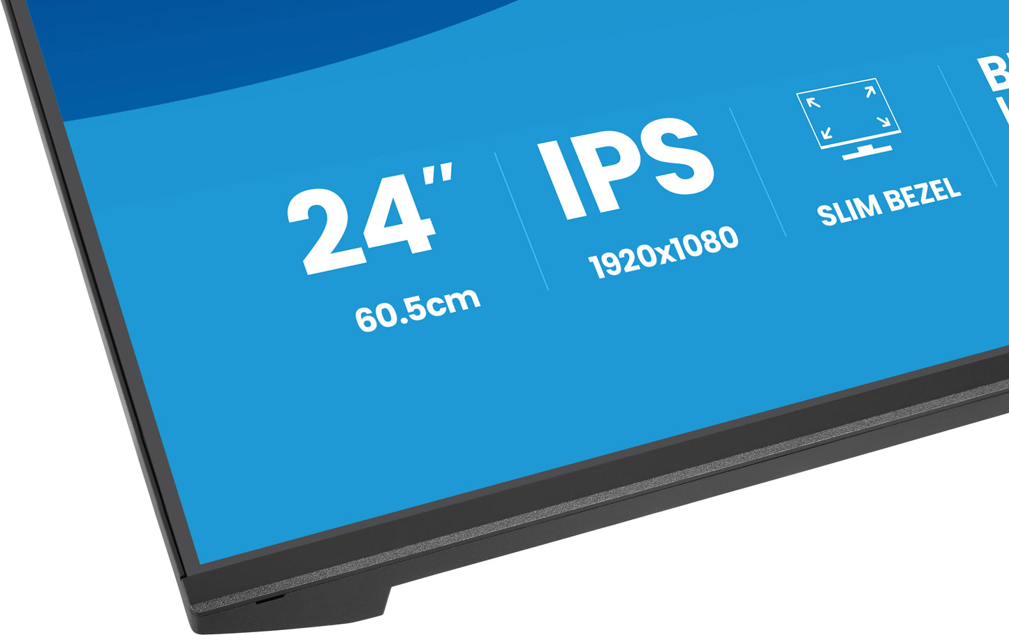 Iiyama Prolite X2491H-B1 24WIDE LCD, 1920 x 1080, 120 Hz IPS panel, LED Bl., Adaptive Sync, 350 cd/m², 1500:1 Static Contrast, 80.000.000:1