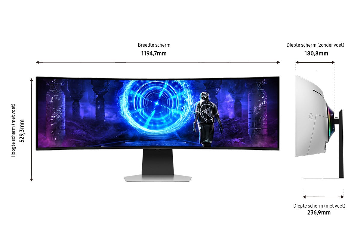 LS49DG954SUXEN 49 OLED Curved 1800R 32:9 LS49DG954SUXEN