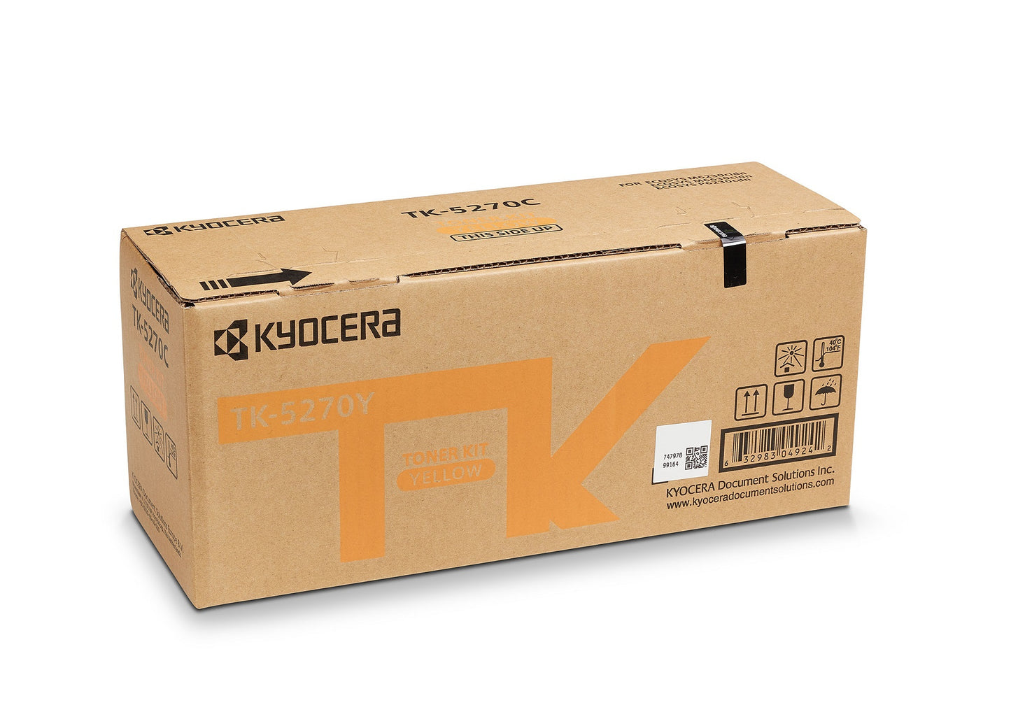 KYOCERA TK-5270Y Toner for ECOSYS P6230cdn, ECOSYS M6230cidn, M6630cidn