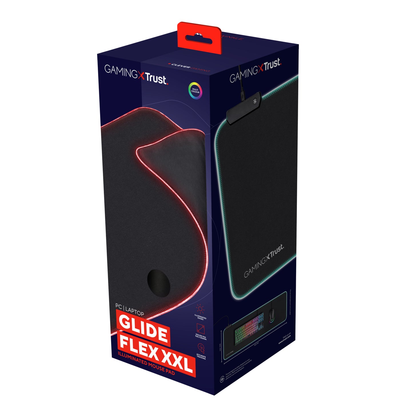 Trust GXT 764 Glide-Flex RGB Mouse Pad XXL