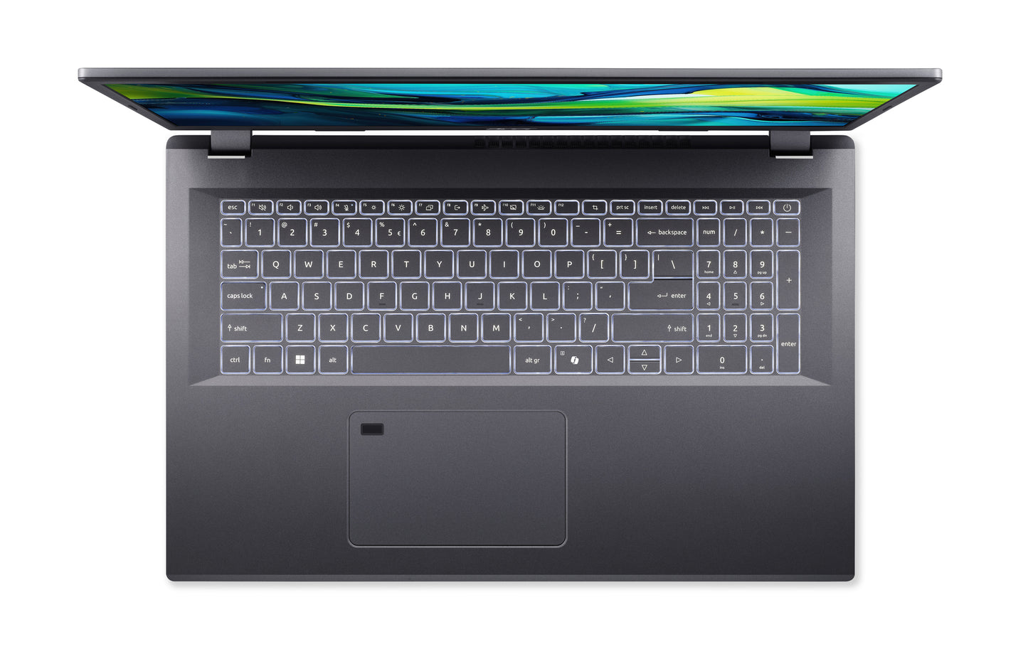 Acer Aspire 17 A17-51M-5930, 17.3 FHD IPS, Intel Core 5 120U, 32GB, 1TB SSD, Intel Graphics, W11H, Grey