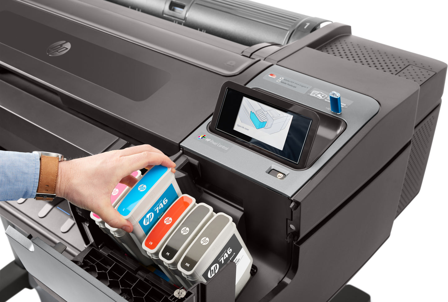 HP DesignJet Z6dr 44inch PostScript Printer with V-Trimmer