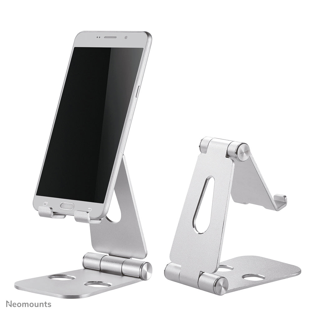 NewStar Phone Desk Stand (suited for phones up to 7) silver