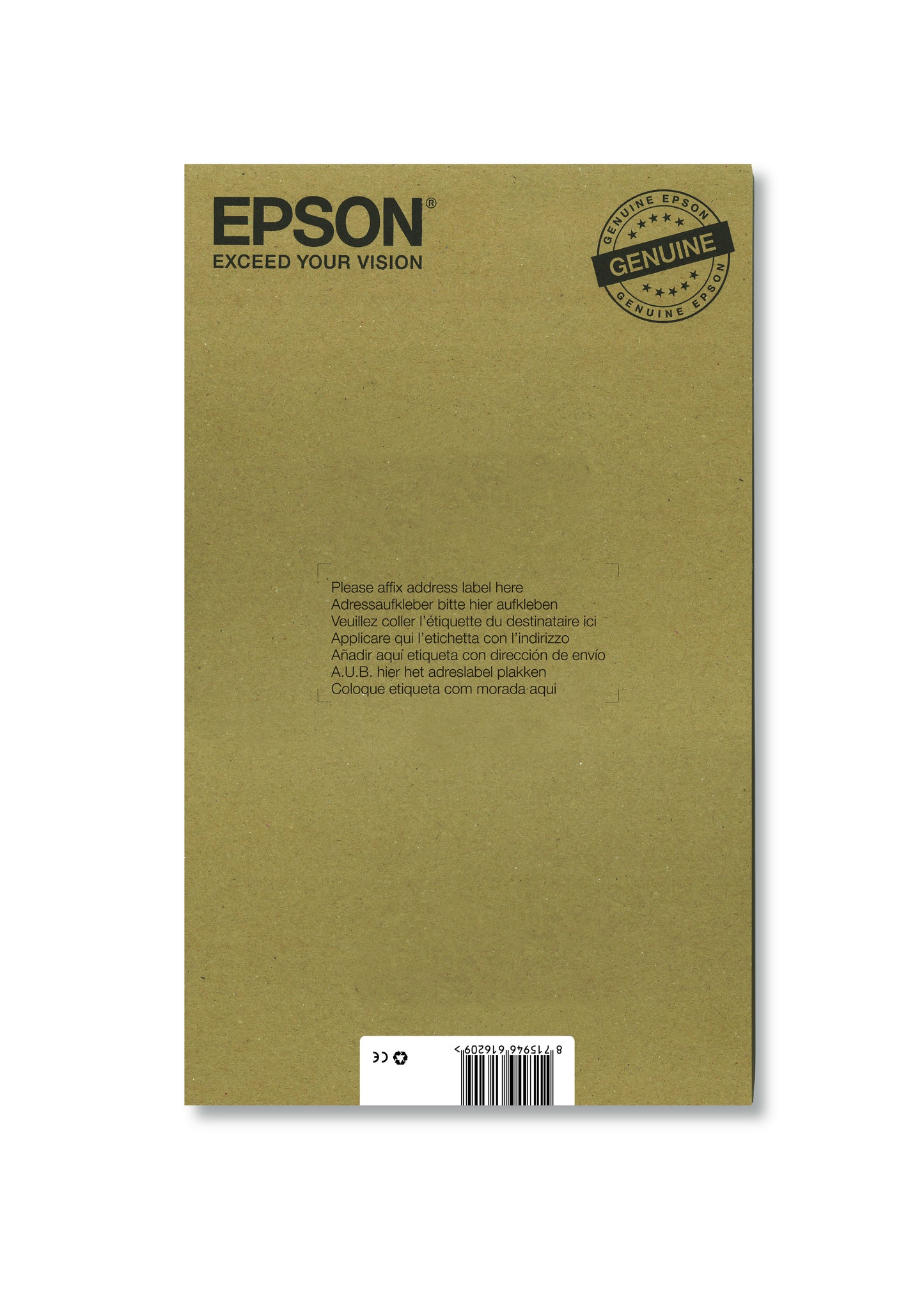 EPSON Multipack 5-kleuren 33XL Inkt Cartridge Easymail