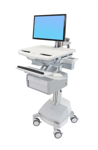 STYLEVIEW CART LCD ARM SLA POWER TALL DR SV44-12B1-2