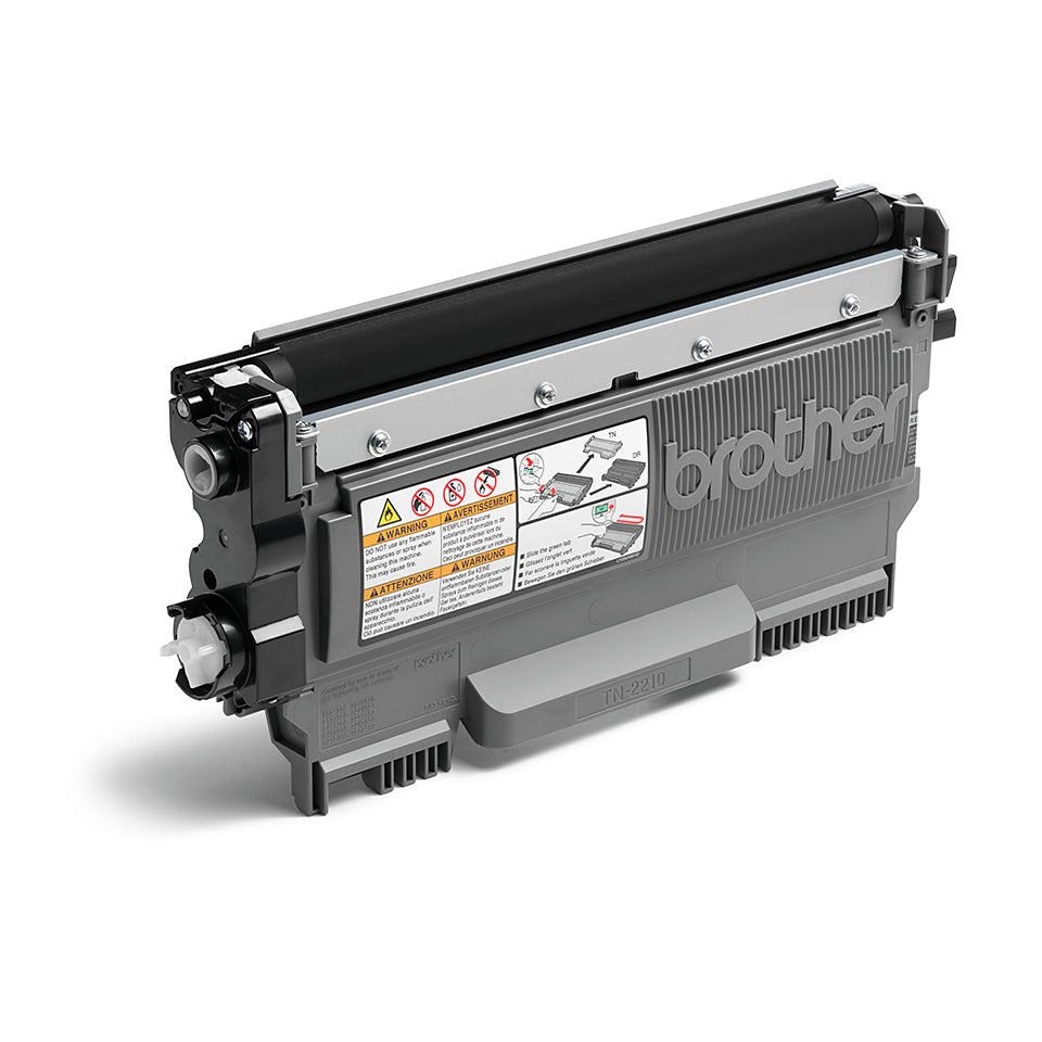 TN2210 - 1 - origineel - tonercartridge- voor DCP-7060. 7065. 7070. MFC-7360. 7460. 7860: FAX-2840. 2940: HL-2240. 2250. 2270