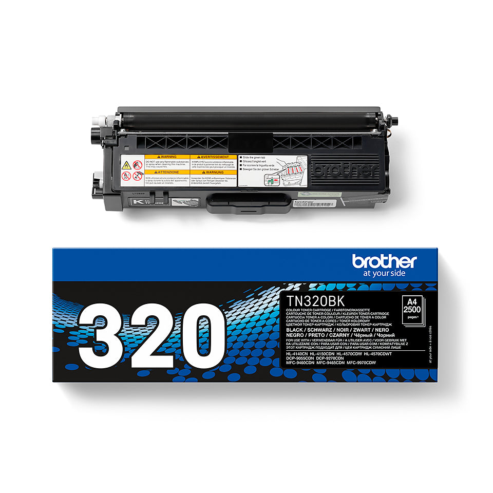 TN-320 tonercartridge zwart standard capacity 2.500 pagina's 1-pack