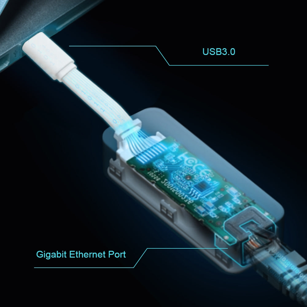 USB Type-C to RJ45 Gigabit Ethernet Network Adapter
