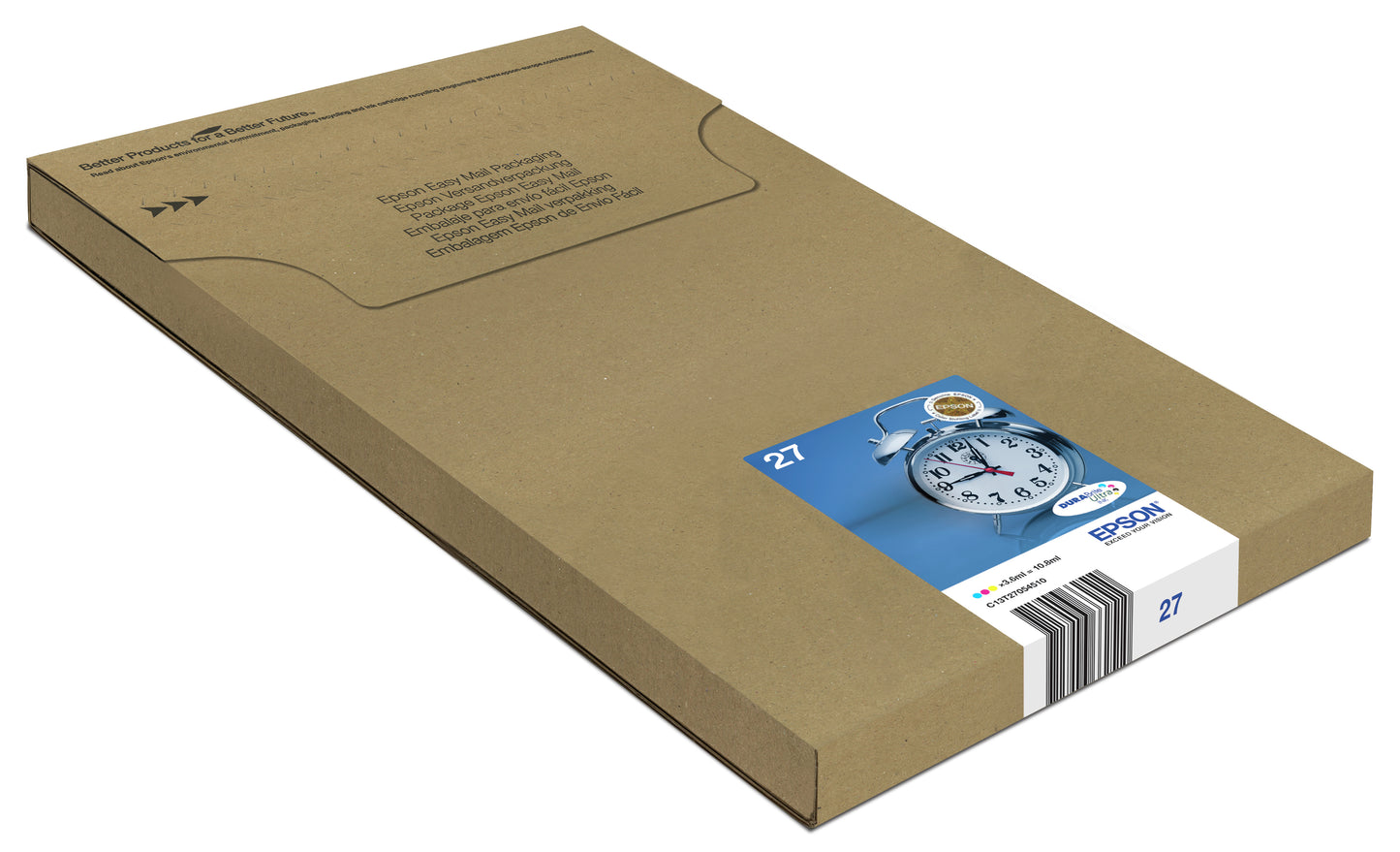 EPSON Multipack 3-clr 27 DURABrite Ultra Ink EasyMail