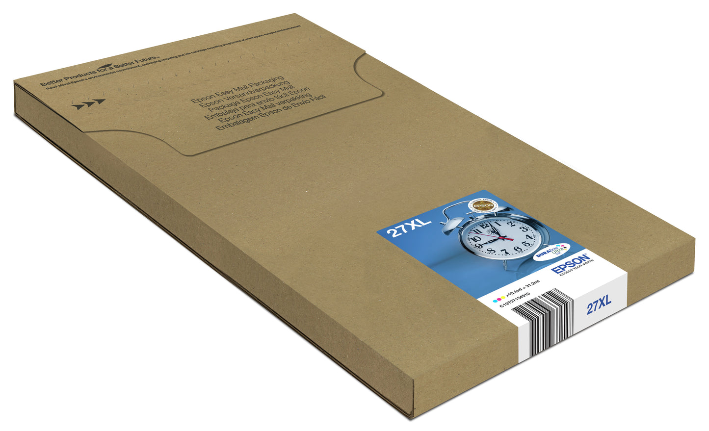 EPSON Multipack 3-clr 27XL DURABrite Ultra Ink EasyMail