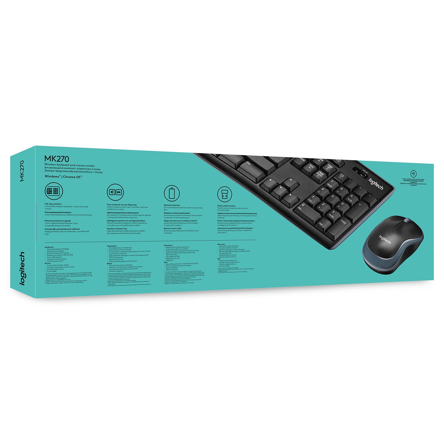 Logitech Wireless Desktop MK270 AZERTY