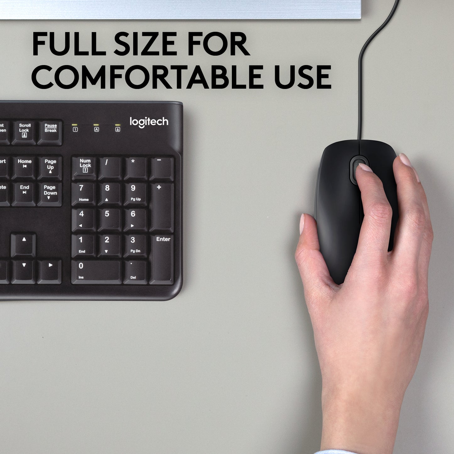Logitech B110 Silent - BLACK - EMEA