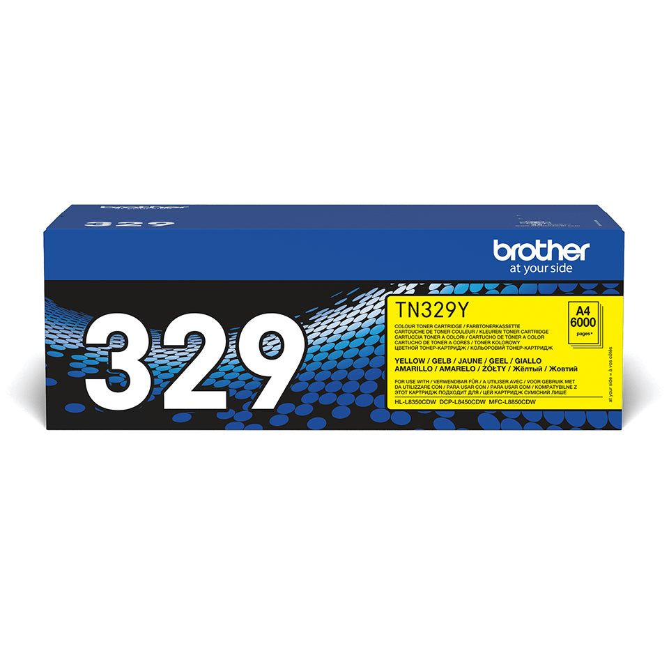 Brother TN329Y toner geel