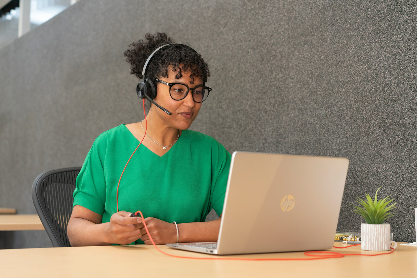 Poly Blackwire 8225 Stereo Microsoft Teams Certified USB-C Headset +USB-C/A Adapter