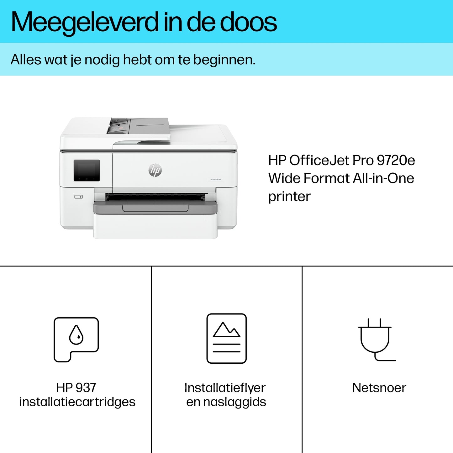 HP OfficeJet Pro 9720e Wide