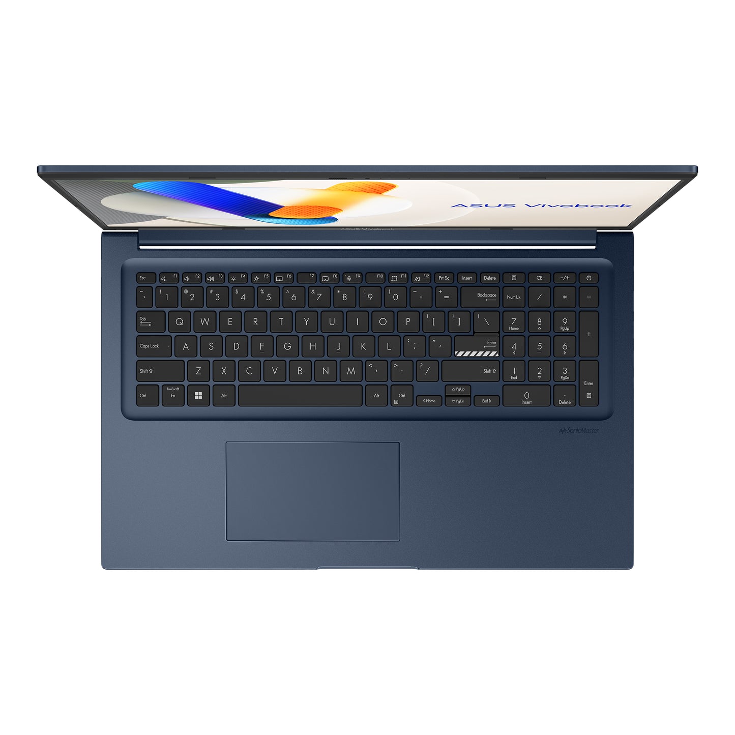 ASUS Vivobook 17X1704VA-AU836W-BE, 17.3 FHD 60Hz IPS, Intel Core 5-120U, 16GB DDR4, 512GB M.2 NVMe PCIe 4.0 SSD, Intel Iris Xe Graphics G7,