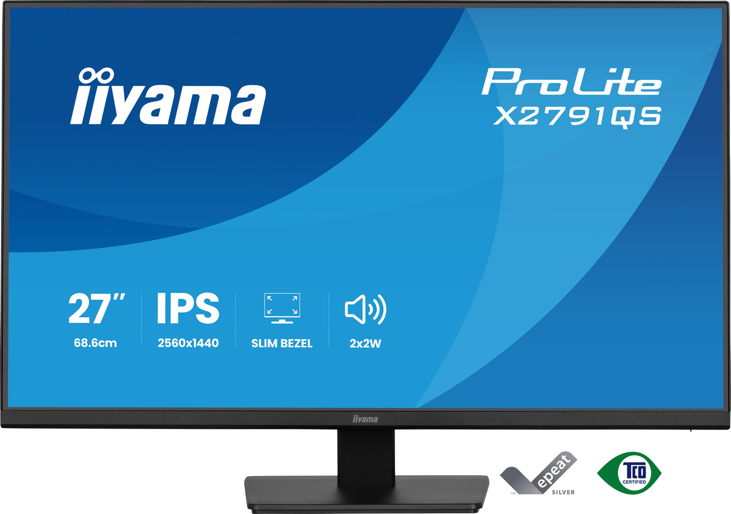 Iiyama X2791QS-B1 27W LCD QHD IPS