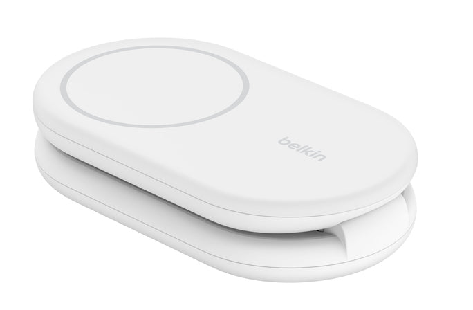 BELKIN BOOSTCHARGE Qi2 15w Magnetic 2in1 Stand White