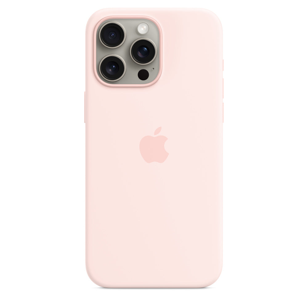 Apple iPhone 15 Pro Max Sil Case MS Pink