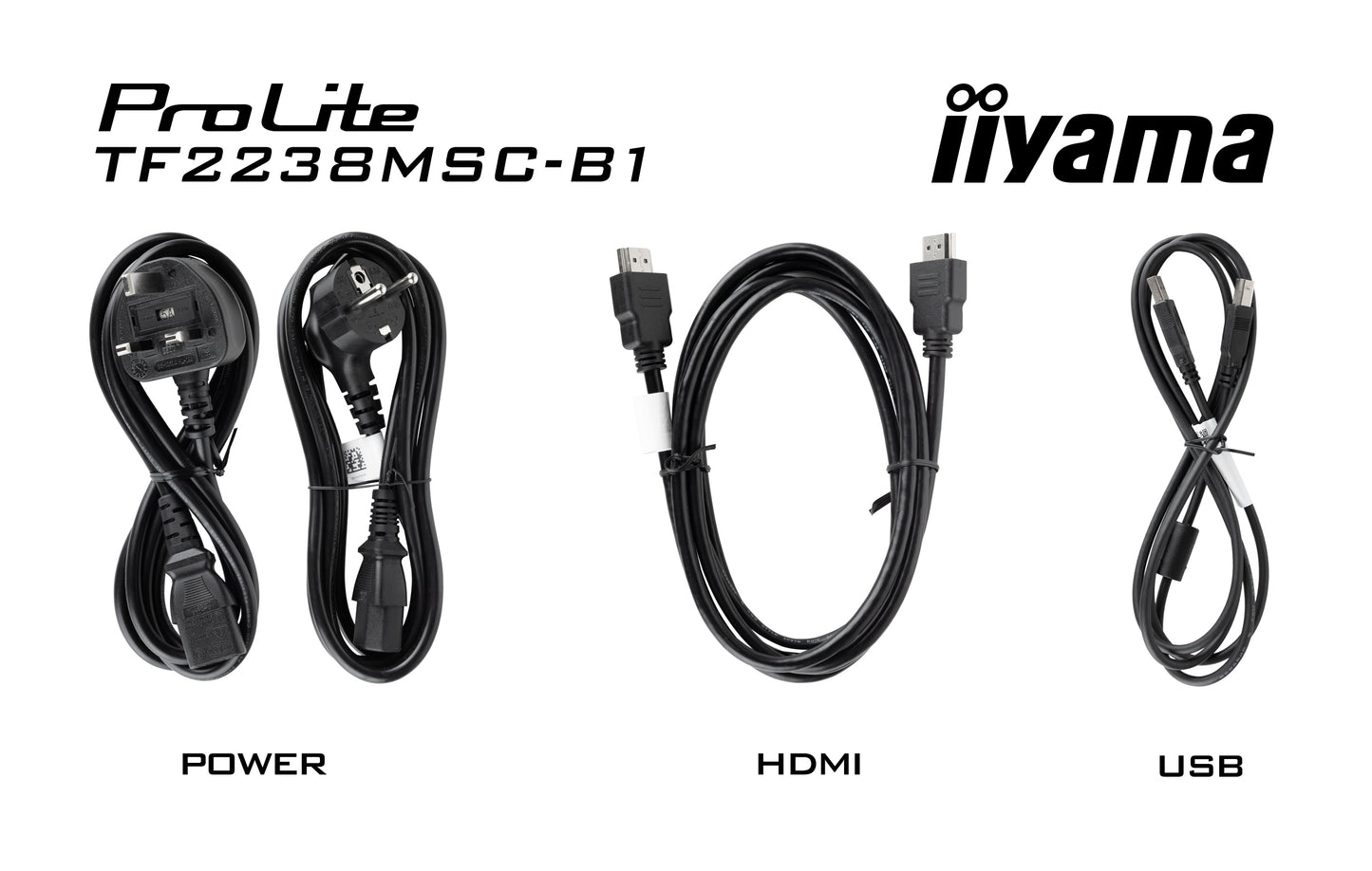 IIYAMA 22 W LCD Bonded Projective Capacitive 10-Points Touch Full HD Bezel Free IPS / Open Frame