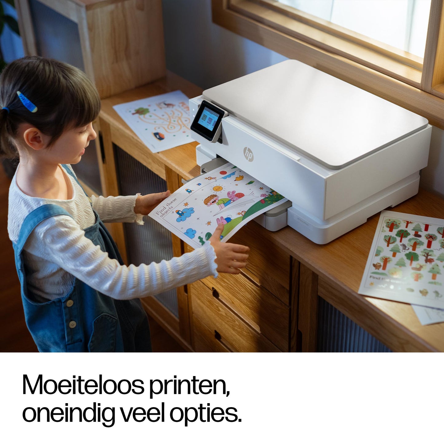 HP Envy Photo 7230 All-in-One Color Inkjet 10ppm Print Scan Copy Photo Printer USB 2.0 Wi-Fi