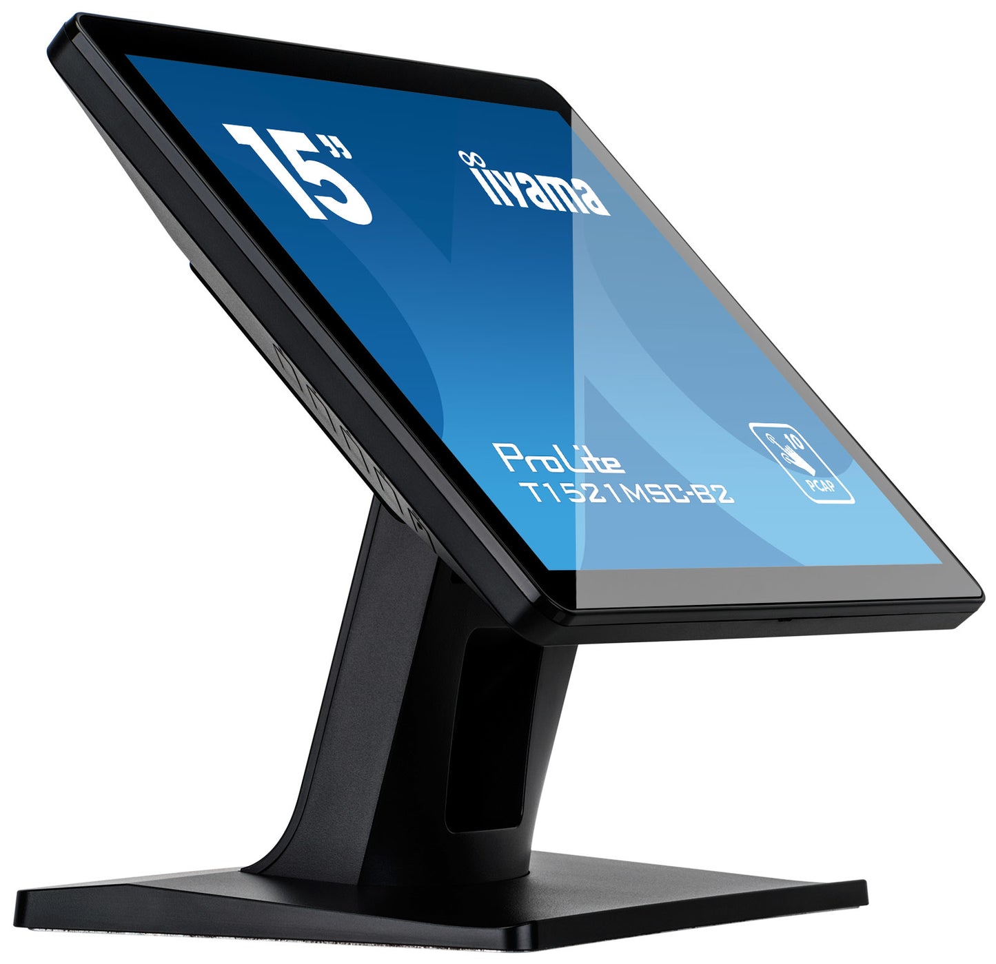 15 inch LCD 4:3 Projective Capacitive 10-Points Touch Bezel Free