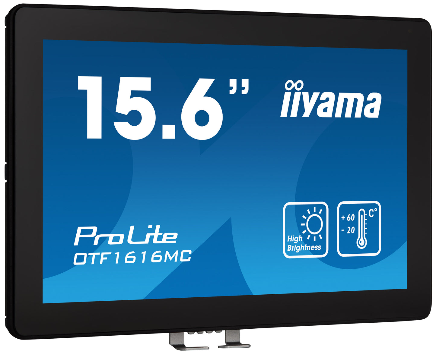 IIYAMA 15,6W LCD Projective Capacitive 10-Points Full HD Touch Bezel Free VA / Open Frame for Semi Outdoor use