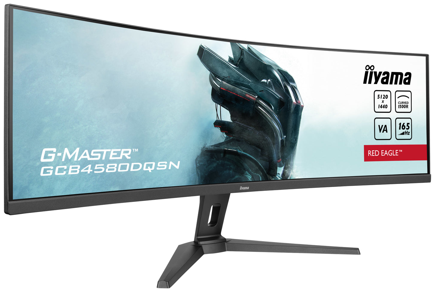 45 inch W LCD DQHD Curved Business/Gaming VA 165 Hz KVM