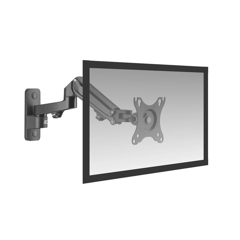 ACT GAS SPRING MONITOR ARM WALLMOUNT