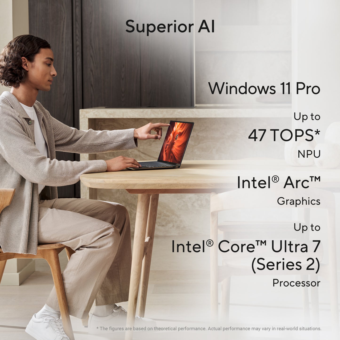 ASUS Zenbook S 14 UX5406SA-QJ544W-BE, 14 WUXGA OLED, Intel Core Ultra 7 258V, 32GB, 1TB SSD, Windows 11 Home, Grijs