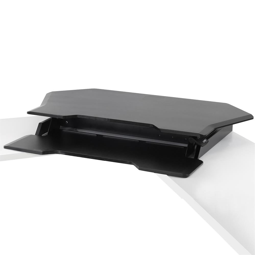 WORKFIT CORNER SIT-STAND DESK BLACK 33-468-921