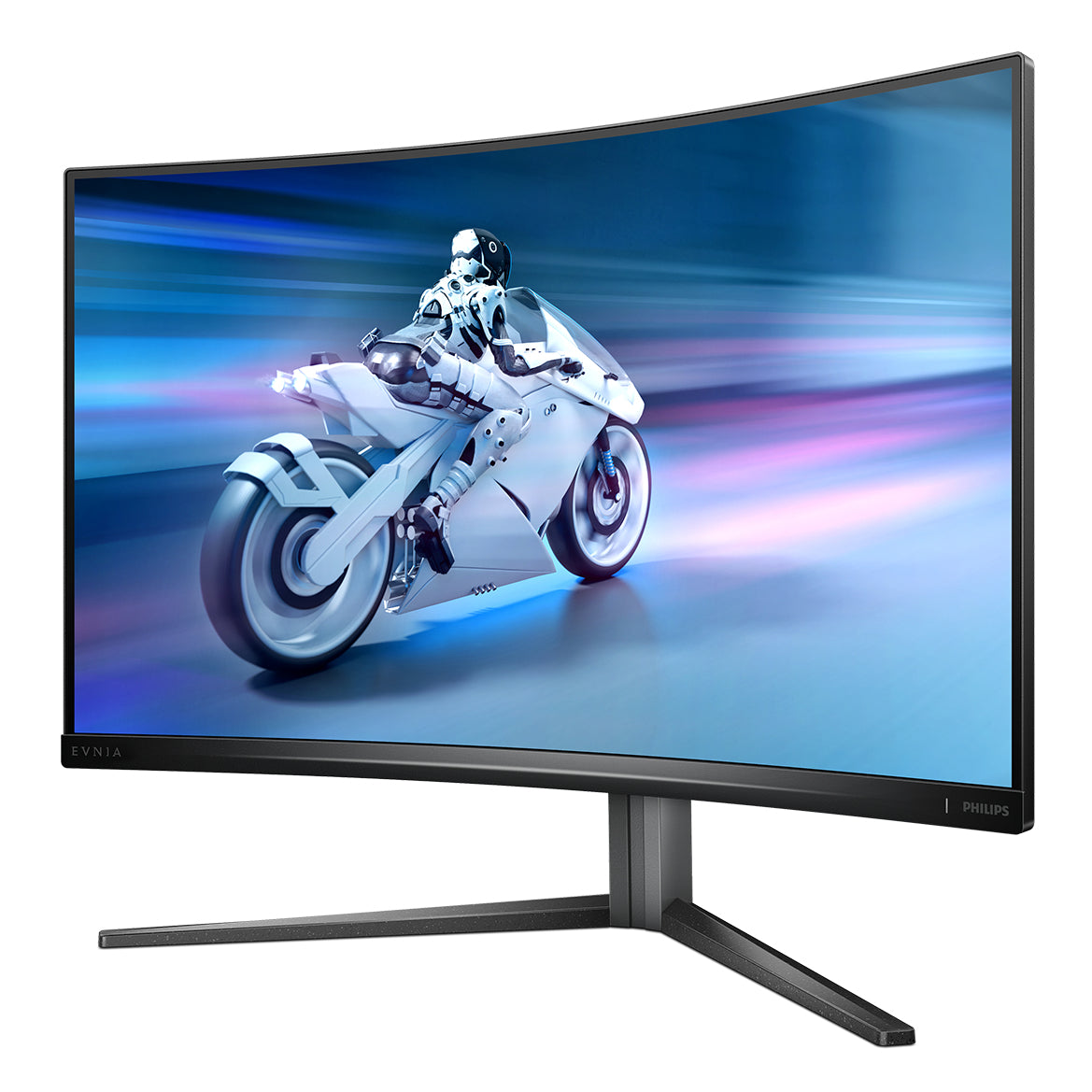 Philips 32 CURVE QHD VA, 240Hz, 1 ms, 2560x1440, Wid 16/9, 2xDP-2xHDMI, Brightness 500 cd/m², Contrastratio 4000:1, Viewing angle 178 /178