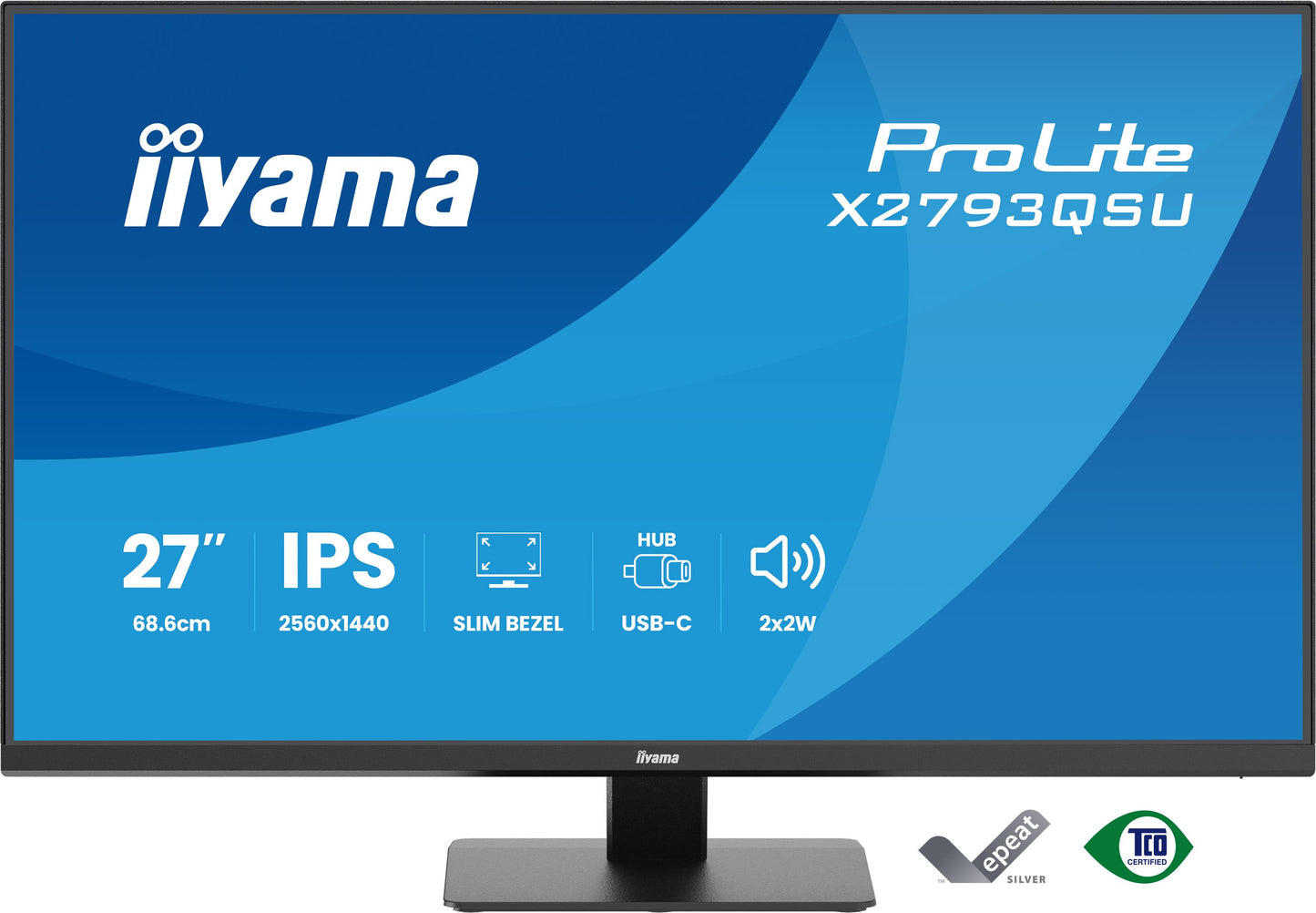 Iiyama X2793QSU-B1 27W LCD QHD IPS