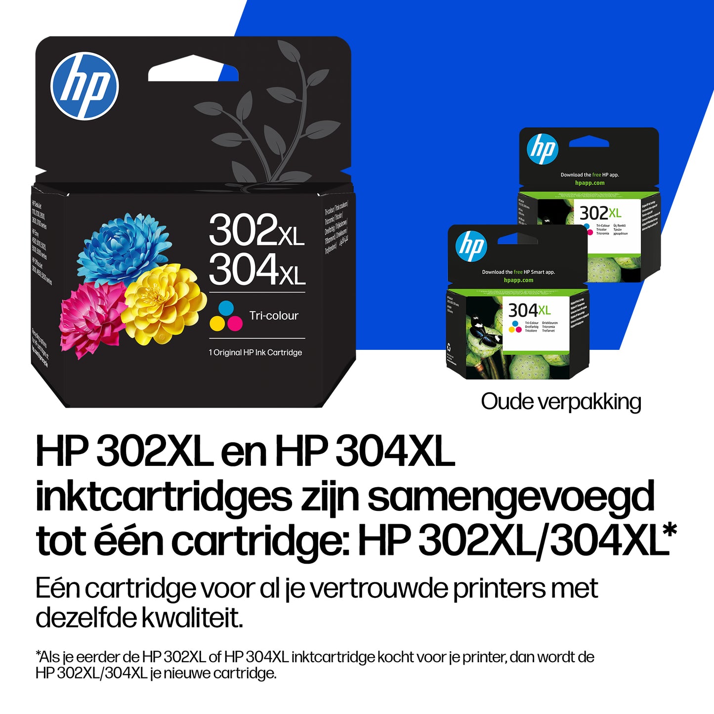HP 302/304 Tri-color Original Ink Cartridge