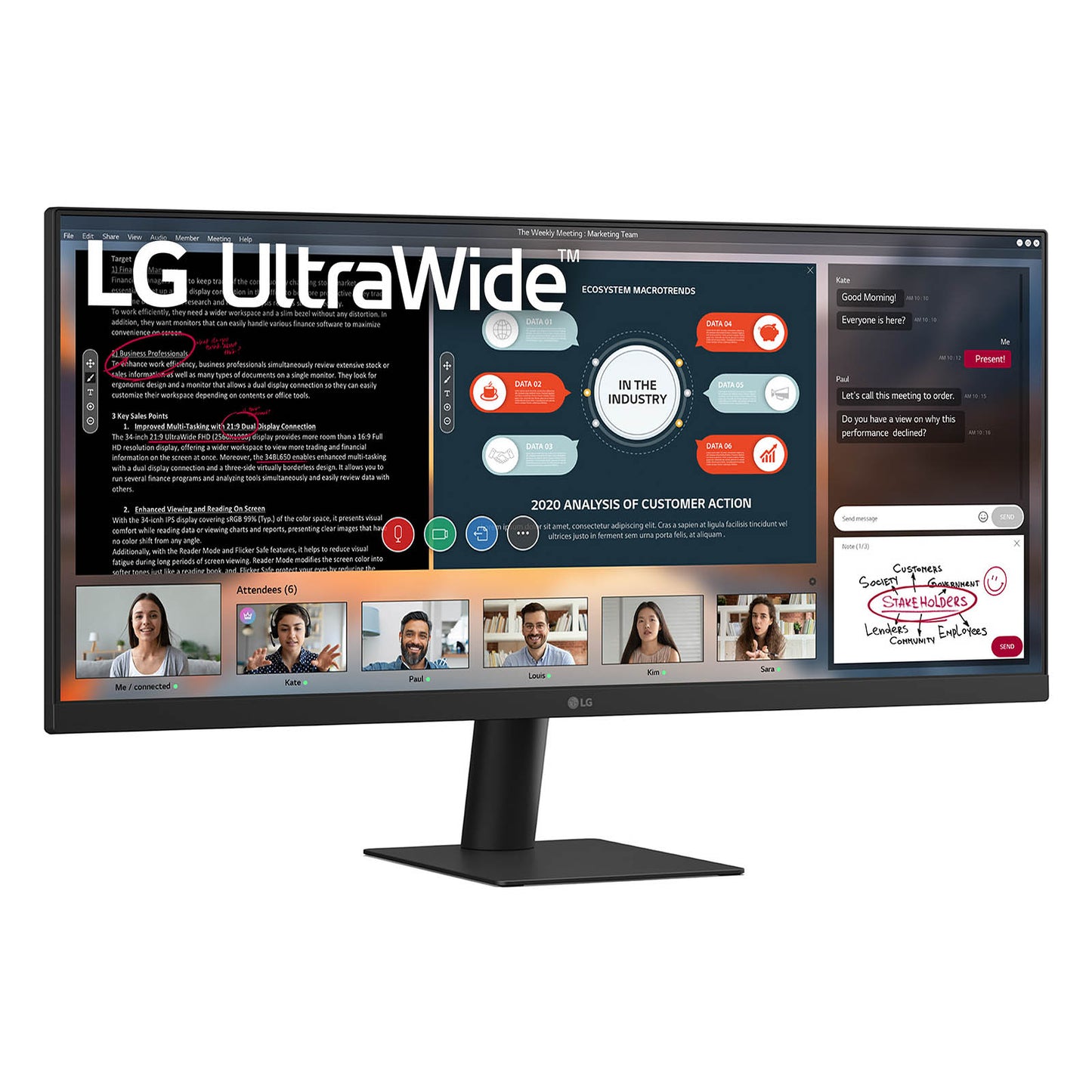 LG 29U511A-B.AEU 29inch IPS UWFHD 21:9 100Hz 250 cd/m2 5ms HDMI DP