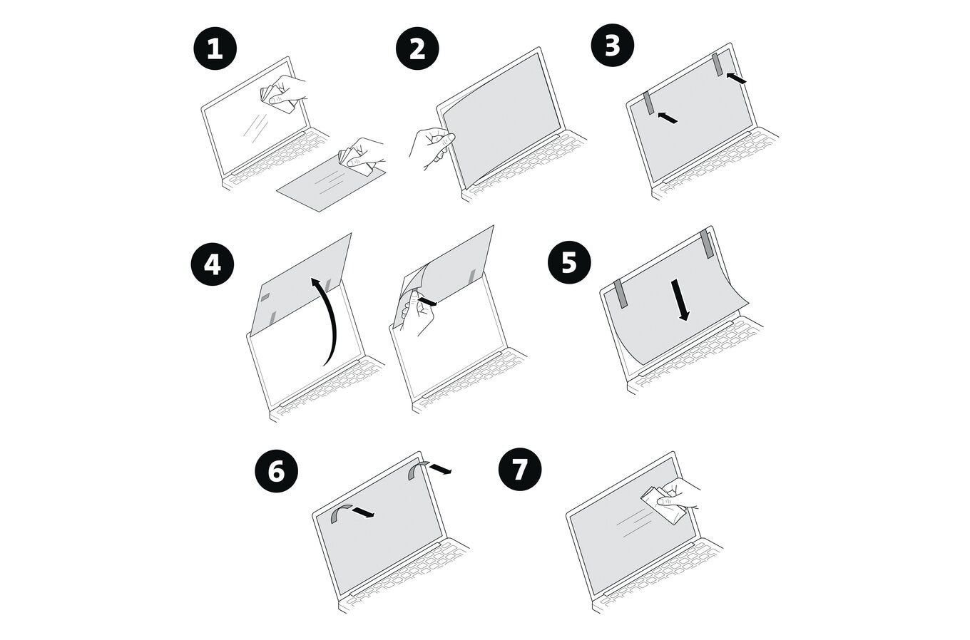 Privacy Filter 4 Way Adhesive 626665