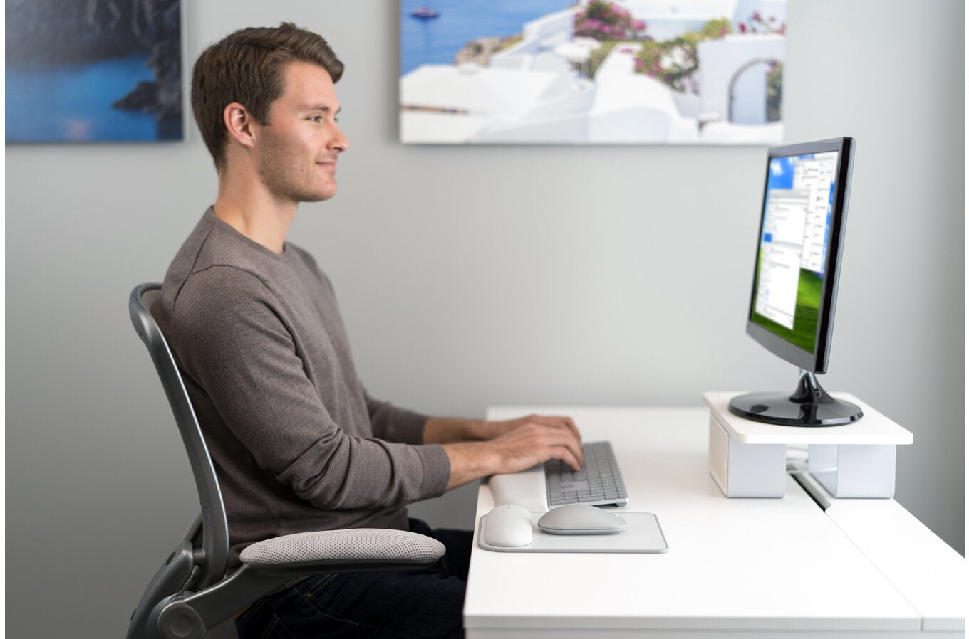 ErgoSoft Mousepad with Wrist Rest K50437EU