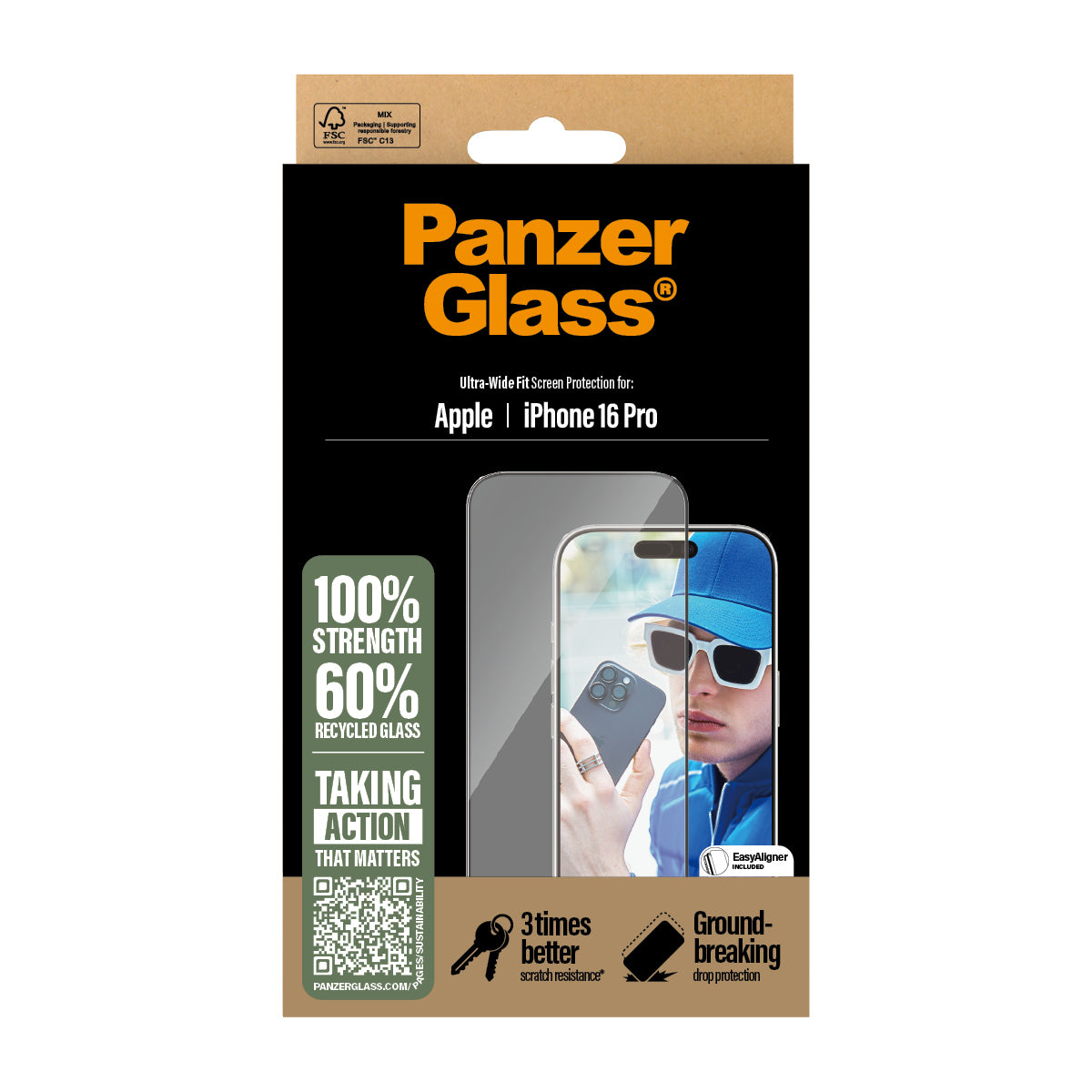PG Scrn iPhone 16 6.3Inch Pro UWF 2862