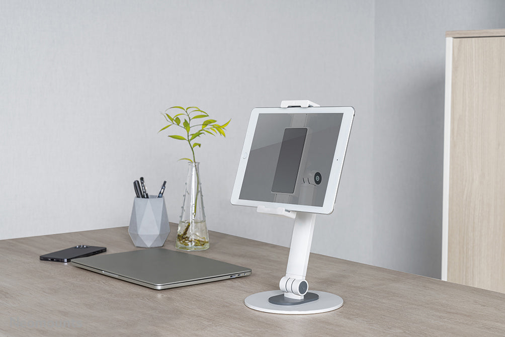 NEOMOUNTS BY NEWSTAR Universal tablet stand for 4.7-12.9inch tablets white